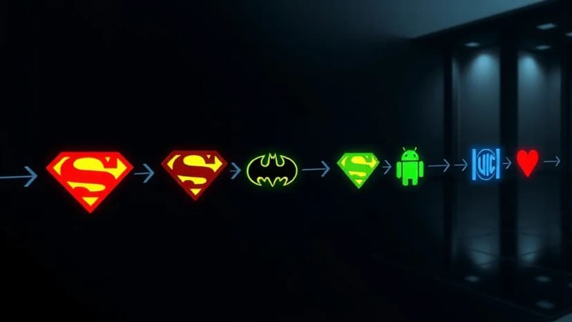 DC filmer i rätt ordning att titta på