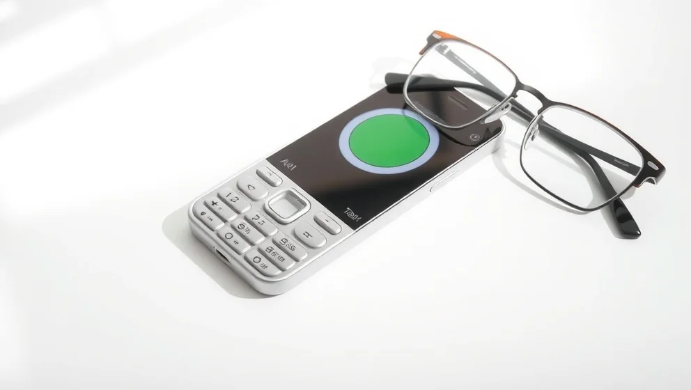 Enkel mobil för äldre som fungerar bra