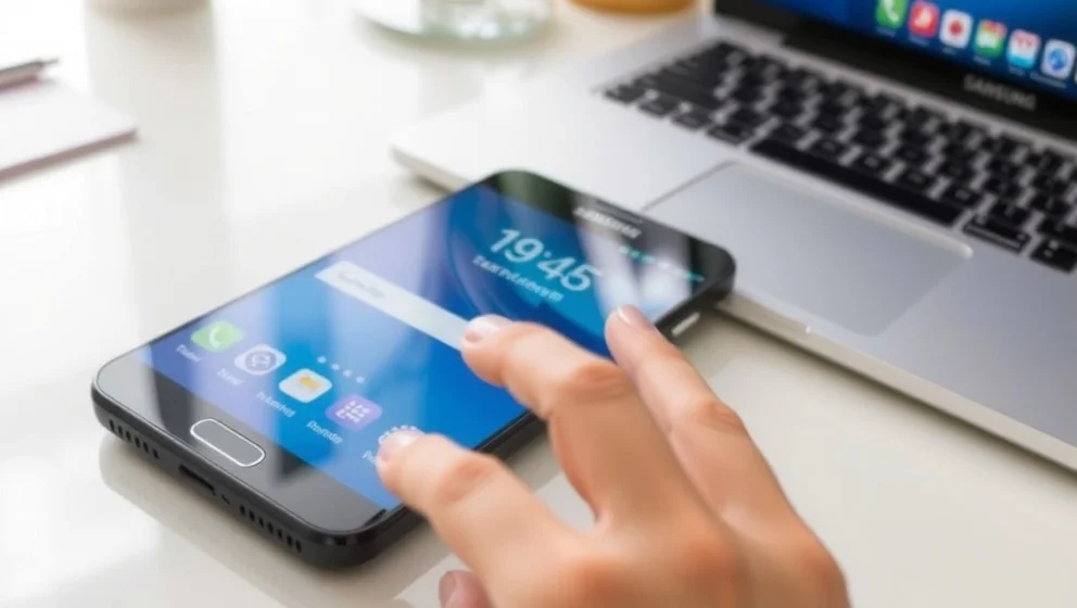 Hur tar man skärmdump på Samsung