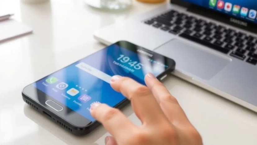 Hur tar man skärmdump på Samsung