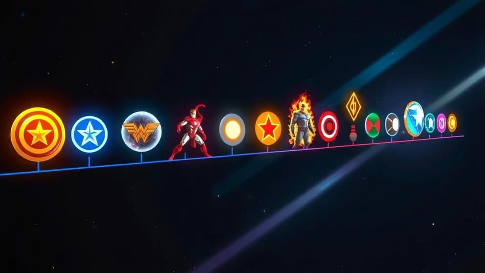 Marvel kronologisk ordning från början till slut